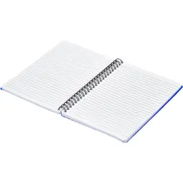 Altitude Noodle A5 Spiral Notebook Blue Open
